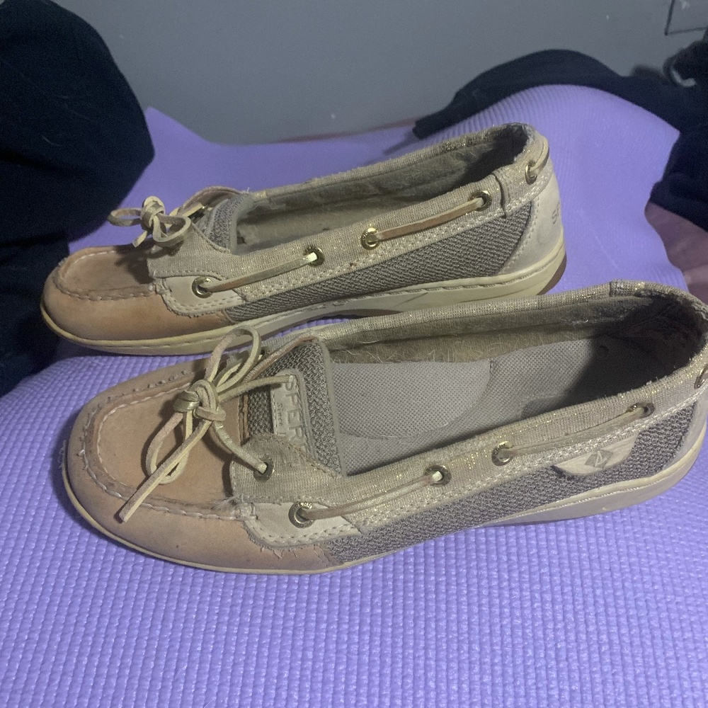 Sparkly Top Slider Sperry Shoes